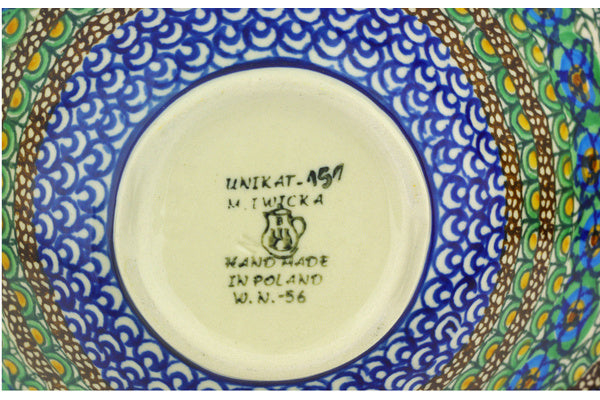 10" Bowl Ceramika Artystyczna UNIKAT H5095G