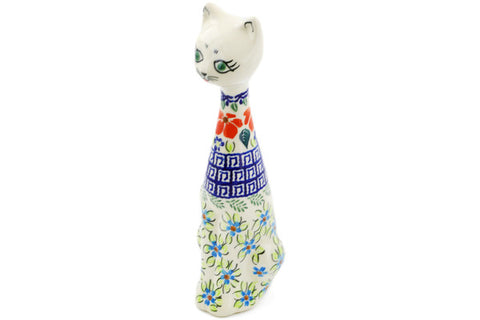 10" Cat Figurine Ceramika Bona H0207K