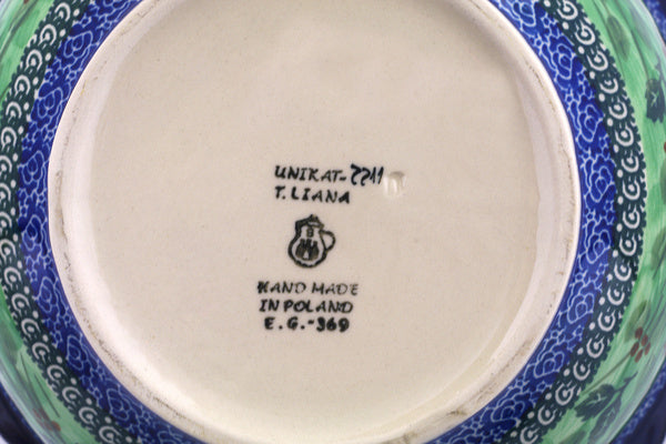 9" Bowl Ceramika Artystyczna UNIKAT H0282G