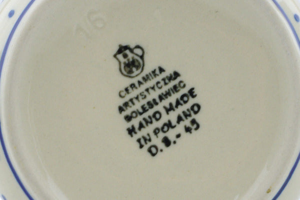 12 oz Bouillon Cup with Lid Ceramika Artystyczna H0303J
