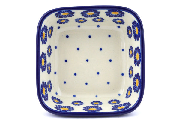 4" Square Bowl Ceramika Artystyczna H0377J