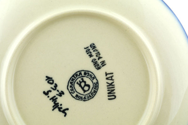 7" Plate Ceramika Bona UNIKAT H0385C