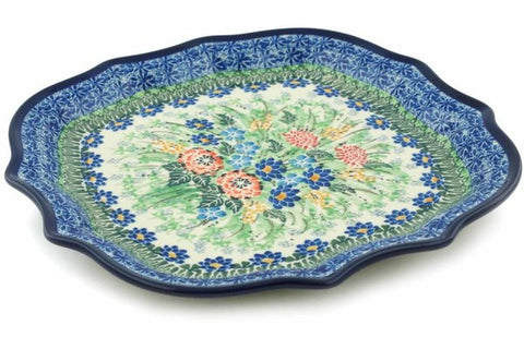 10" Platter Ceramika Artystyczna UNIKAT H0429I
