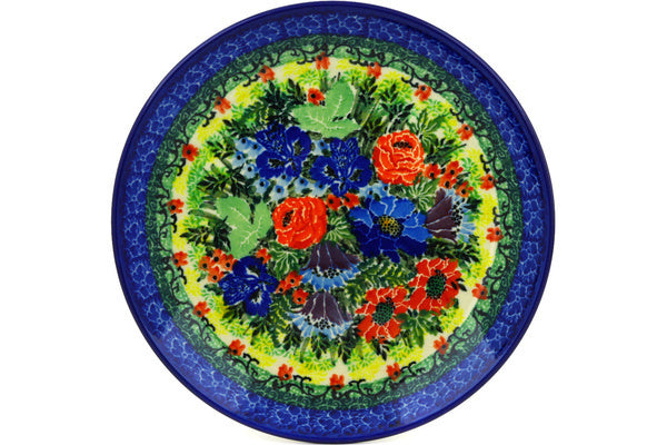 8" Plate Ceramika Artystyczna UNIKAT H0683E