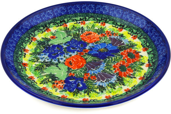 8" Plate Ceramika Artystyczna UNIKAT H0683E