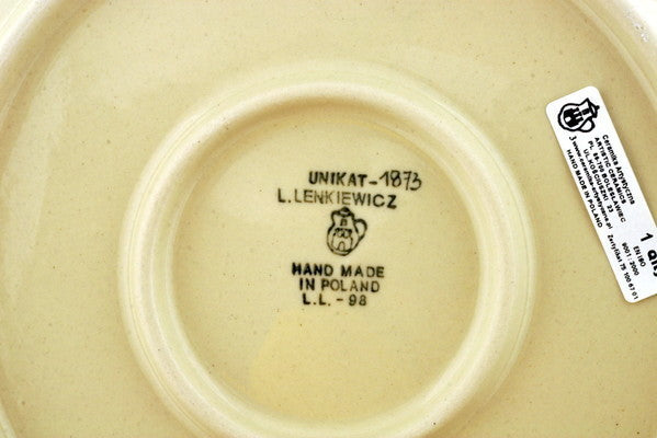 10" Plate Ceramika Artystyczna UNIKAT H0732C