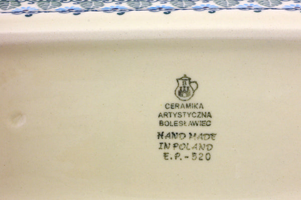 9" Butter Dish Ceramika Artystyczna H0881I