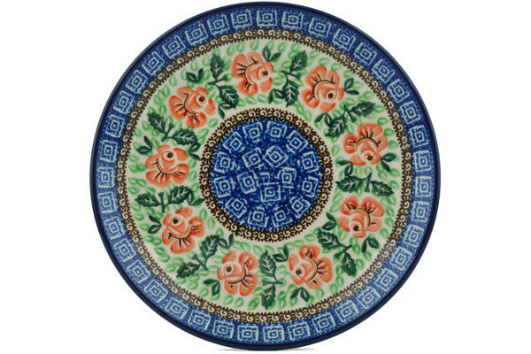 8" Plate Ceramika Artystyczna UNIKAT H1014I