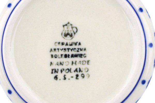 4" Butter Dish Ceramika Artystyczna H1043J