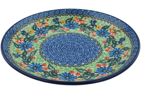 8" Plate Ceramika Artystyczna UNIKAT H1102I
