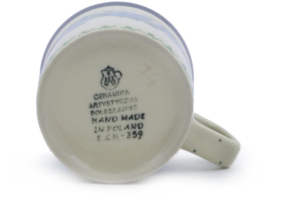 8 oz Mug Ceramika Artystyczna H1152J
