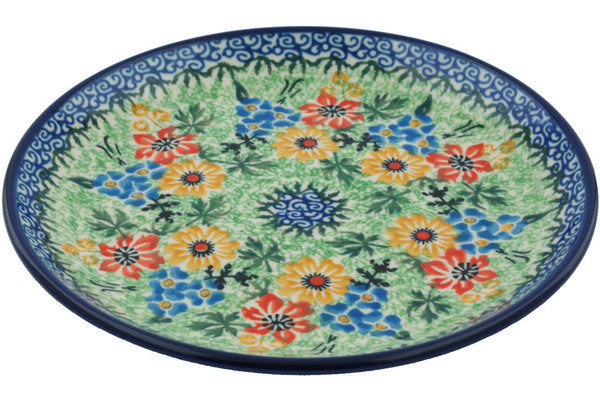 8" Plate Ceramika Artystyczna UNIKAT H1164I
