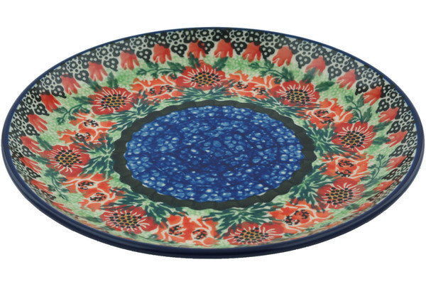 8" Plate Ceramika Artystyczna UNIKAT H1183I