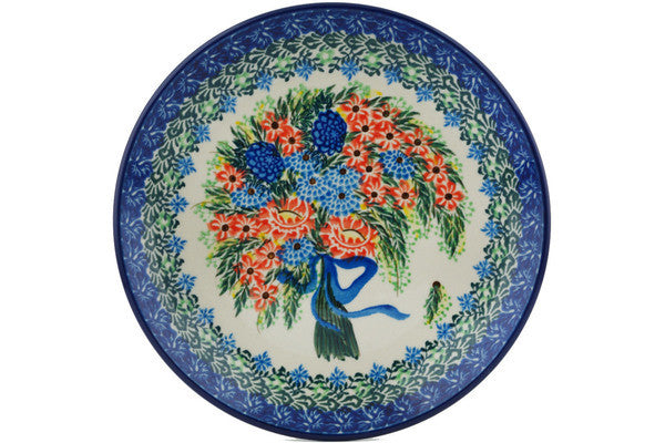 8" Plate Ceramika Artystyczna UNIKAT H1202I