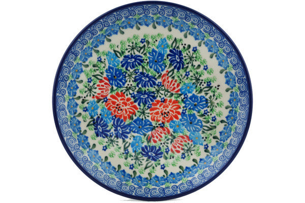 8" Plate Ceramika Artystyczna UNIKAT H1204I