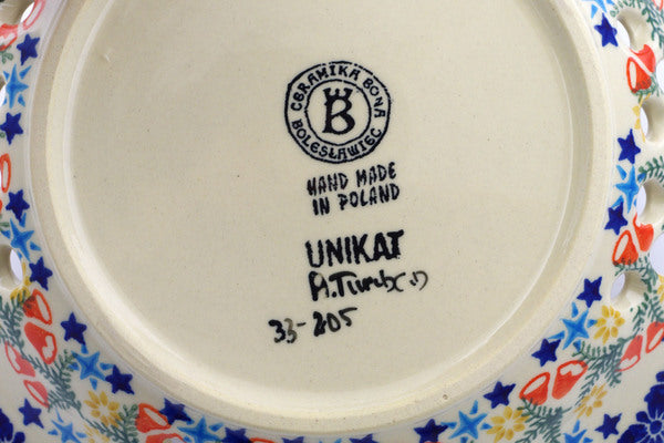 9" Bowl with Holes Ceramika Bona H1255J