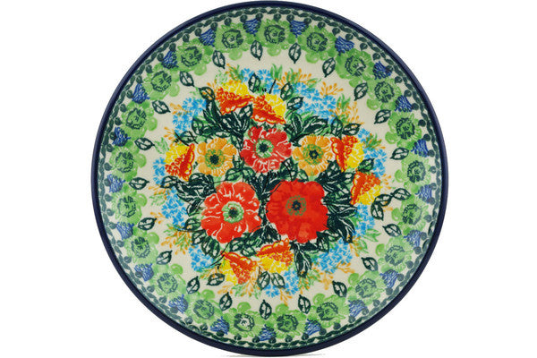 8" Plate Ceramika Artystyczna UNIKAT H1331I
