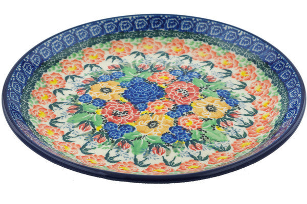 8" Plate Ceramika Artystyczna UNIKAT H1333I