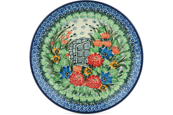 8" Plate Ceramika Artystyczna UNIKAT H1391I