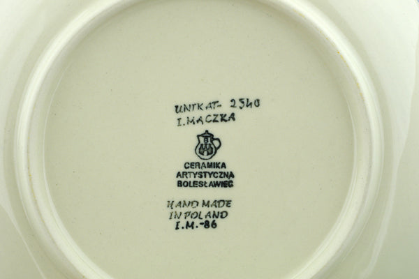 8" Plate Ceramika Artystyczna UNIKAT H1488J