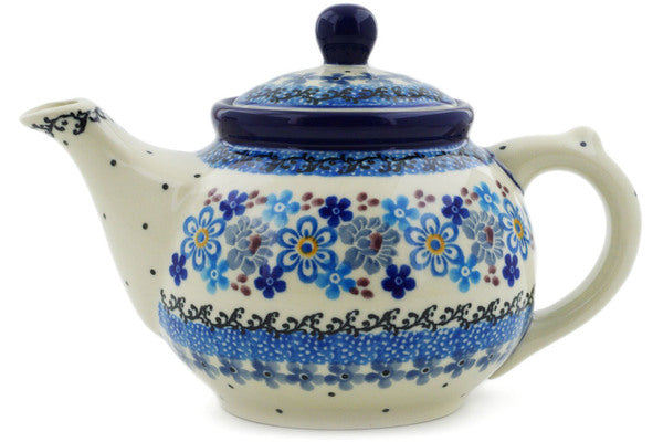 13 oz Tea or Coffee Pot Ceramika Artystyczna H1734J