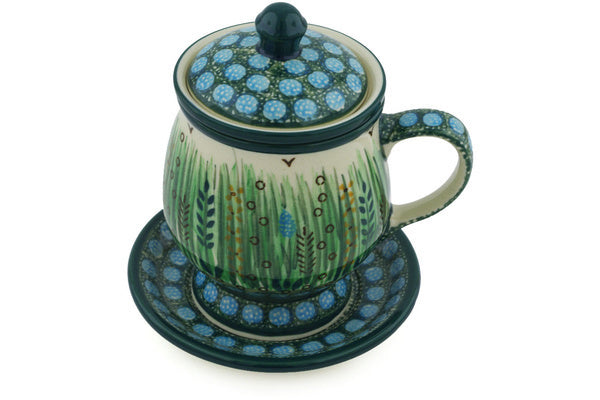 10 oz Brewing Mug Ceramika Artystyczna UNIKAT H1780H