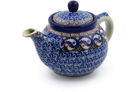13 oz Tea or Coffee Pot Ceramika Artystyczna H1913K