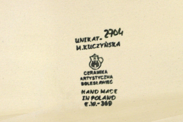 15" Cookie Sheet Ceramika Artystyczna UNIKAT H2028K