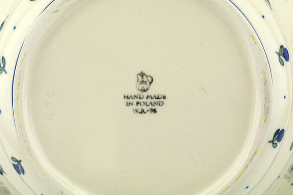 12" Bowl with Rolled Lip Ceramika Artystyczna H2700B