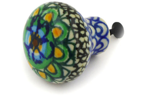 1" Drawer Pull Knob Ceramika Artystyczna UNIKAT H2883E
