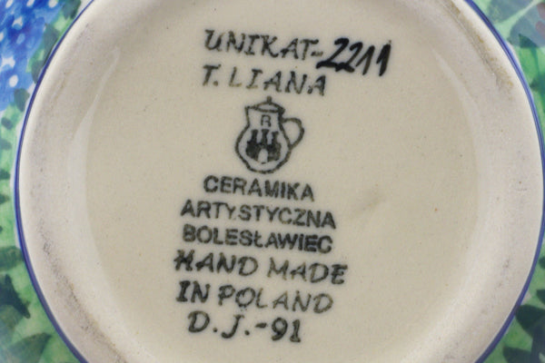 6" Bowl with Handles Ceramika Artystyczna UNIKAT H2908C