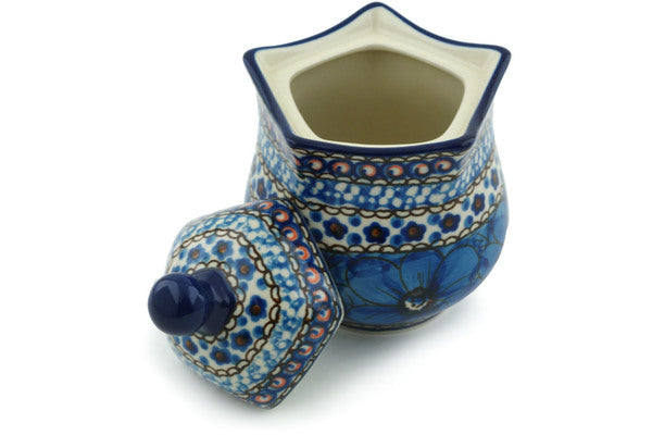 10 oz Sugar Bowl Ceramika Artystyczna UNIKAT H2951C