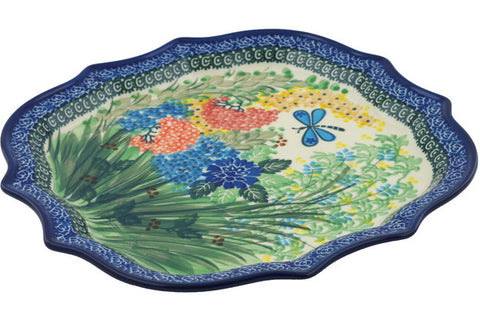 10" Platter Ceramika Artystyczna UNIKAT H3014C