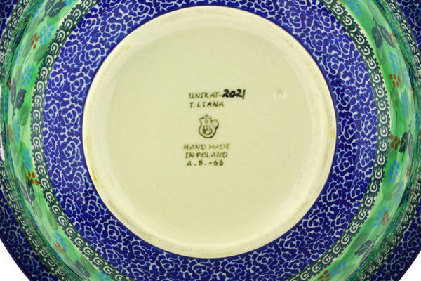 12" Bowl Ceramika Artystyczna UNIKAT H3424G