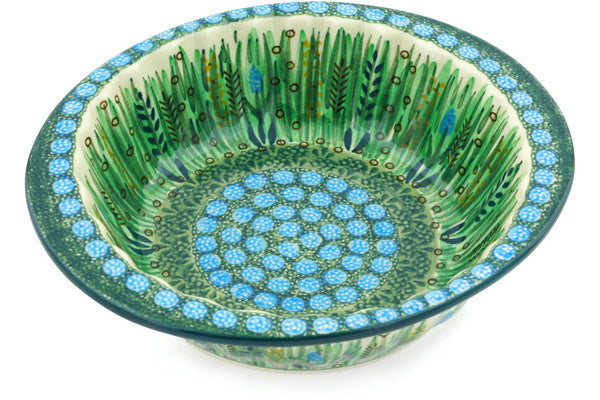 8" Fluted Bowl Ceramika Artystyczna UNIKAT H3489G