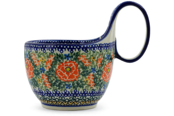 6" Bowl with Handles Ceramika Artystyczna UNIKAT H3591J