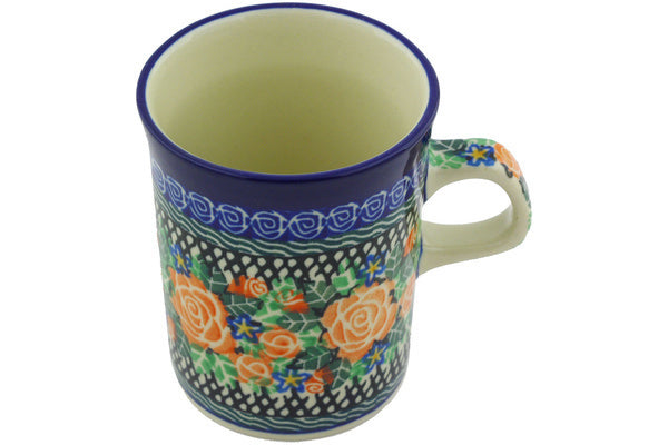 8 oz Mug Ceramika Artystyczna UNIKAT H3692G