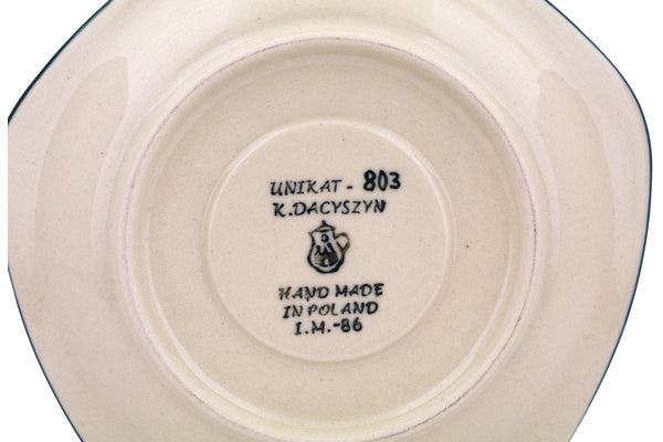 8 oz Cup with Saucer Ceramika Artystyczna UNIKAT H3763G