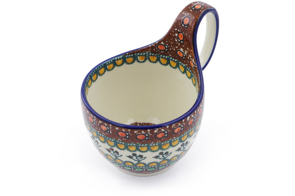 6" Bowl with Handles Ceramika Artystyczna UNIKAT H3907I