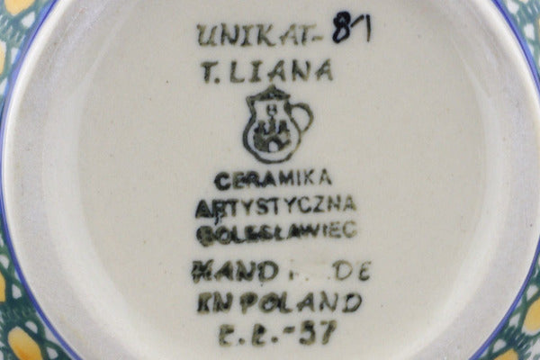 6" Bowl with Handles Ceramika Artystyczna UNIKAT H3908I