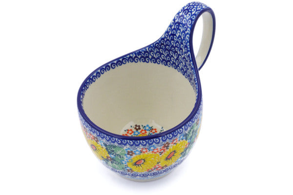 6" Bowl with Handles Ceramika Artystyczna UNIKAT H3926I