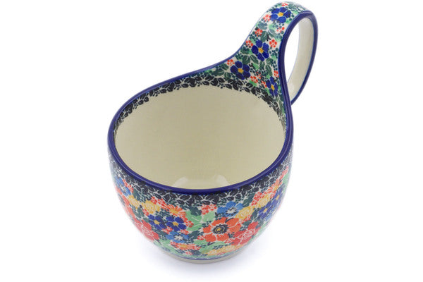 6" Bowl with Handles Ceramika Artystyczna UNIKAT H3935I