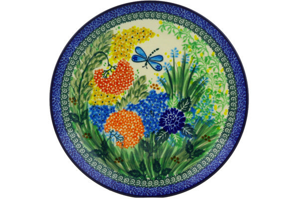 10" Plate Ceramika Artystyczna UNIKAT H4368F