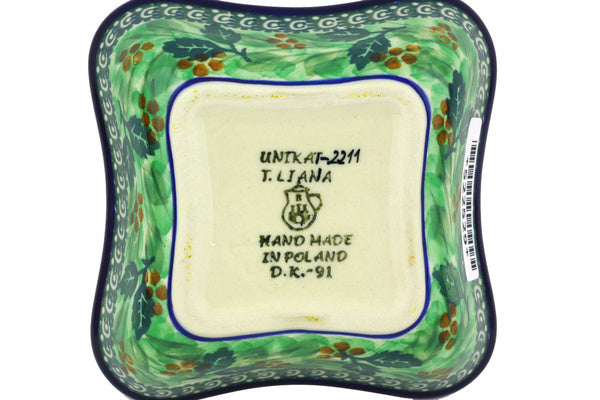 4" Bowl Ceramika Artystyczna UNIKAT H4399G