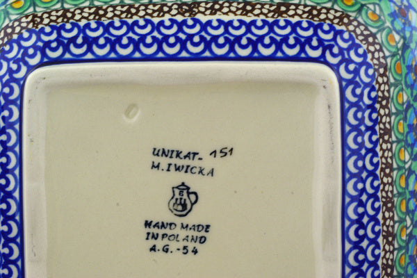10" Bowl Ceramika Artystyczna UNIKAT H4442E