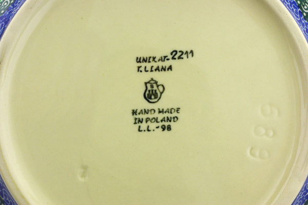 11" Bowl Ceramika Artystyczna UNIKAT H4452G