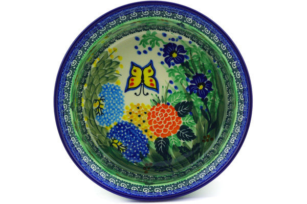 8" Souffle Dish Ceramika Artystyczna UNIKAT H4464G