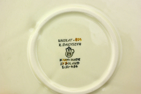 11" Divided Dish Ceramika Artystyczna UNIKAT H4482G
