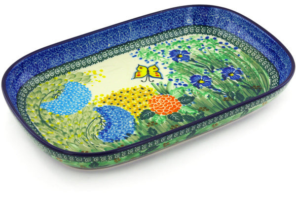 13" Platter Ceramika Artystyczna UNIKAT H4539G