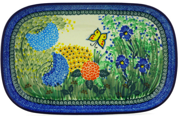 13" Platter Ceramika Artystyczna UNIKAT H4539G